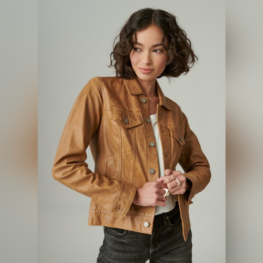 Leather Trucker Jacket